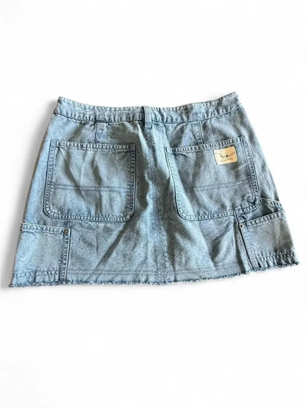 Free People Women's Blue Skirt